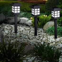 12x LED Solar Power Garde Lawn Lights Yard Lamp Outdoor Lighting