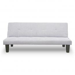 Liv 2-Seater Tufted Linen Sofa Bed by Sarantino - Light Grey