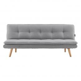 Cloud Plush Tufted Sofa Bed with Splayed Legs by Sarantino - Light Grey