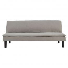 Selena 3-Seater Fabric Sofa Bed with Stitching by Sarantino - Light Grey