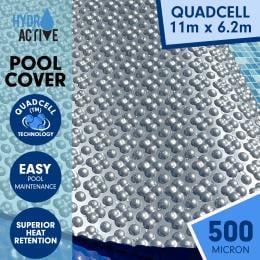 HydroActive QuadCell Swimming Pool Cover 500 Micron 6.2m x 11m