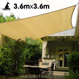 Wallaroo Shade sail 3.6x3.6m square
