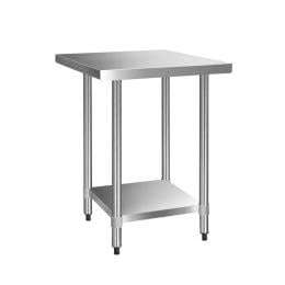 762 x 762mm Commercial Stainless Steel Kitchen Work Bench
