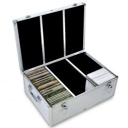 Aluminium Cd Case Dvd Case With Bluray Lock 500 Discs