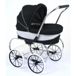 Valco Baby Princess Doll Stroller - Raven