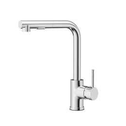 Kitchen Mixer Tap Pull Out Rectangle 2 Mode Sink Basin Faucet Swivel Wels Chrome