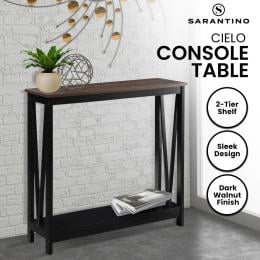 Sarantino Cielo 2-Tier Console Table