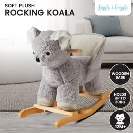 Jiggle & Giggle Soft Plush Toy Rocker - Koala