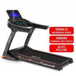 Electric Treadmill Powertrain V100 Power Incline with 12 Computer Programs