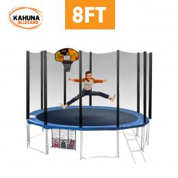 Blizzard 8 ft trampoline with net