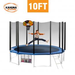 Blizzard 10 ft trampoline with net
