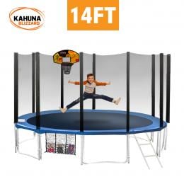 Blizzard 14 ft trampoline with net