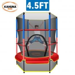 Kahuna Mini 4.5 ft Trampoline - Red Blue