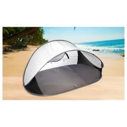 Pop Up Grey Camping Tent Beach Portable Hiking Sun Shade Shelter