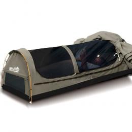 Mountview  Camping Swag with 2 Way Entry in King Single Size in Grey