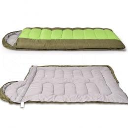 Thermal Single Outdoor Camping Sleeping Bag Mat Tent Hiking Green