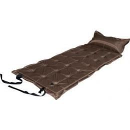 Trailblazer 21-Points Self-Inflatable Air Mattress With Pillow - BROWN