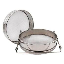 Stainless Steel Double-layer Bee Honey Sieve  Harvesting Tool