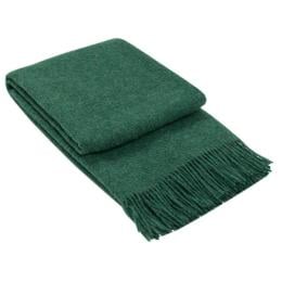 Throw - 100% NZ Wool - Emerald