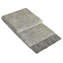 Throw - 100% NZ Wool - Grey