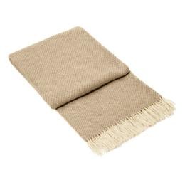 Throw - Merino Wool/Cashmere - Beige