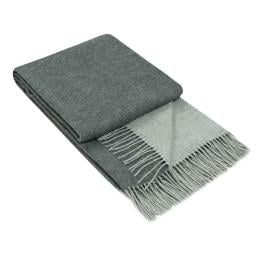 Chiswick Throw - Merino Wool/Cashmere - Charcoal