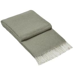Hampton Throw - Merino Wool Blend - Light Grey
