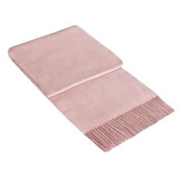 Throw - Fine Wool Blend - Blush