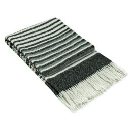 Throw - Reclaimed Wool Blend - Monochrome