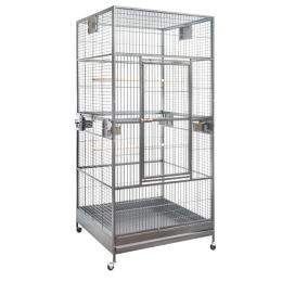 203cm Macaw Parrot Aviary Bird Cat Pet Cage On Wheels XXL