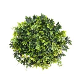 Artificial Green Wall Plant Garden Daffodil Disc Art 50cm UV Resistant