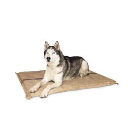 Jumbo Hessian Pet Dog Puppy Bed Mat Pad House Kennel Cushion With Foam