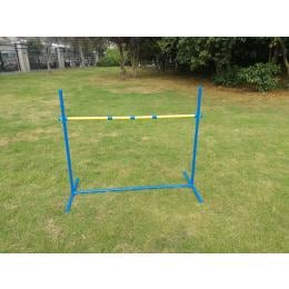 4x Portable Dog Puppy Training Practice Jump Bar Poles Agility Post