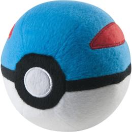 WCT Pokemon 5 Plush Pokeball Great Ball With Weighted Bottom