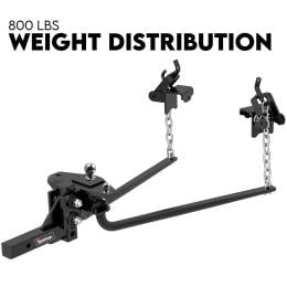 Weight Distribution Hitch System Leveller Caravan Anti Sway Bars 800lb