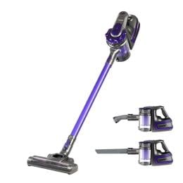 150W Cordless Handheld Stick Vacuum Cleaner 2 Speed Purple And Grey