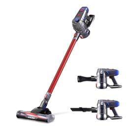 Handheld Vacuum Cleaner Cordless Stick Handstick 2-speed Headlight Red
