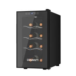 Wine Cooler 8 Bottle Thermoelectric Fridge Storage Chiller