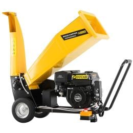 Ducar D70 7HP Wood Chipper Electric Start Shredder Mulcher Grinder - Yellow