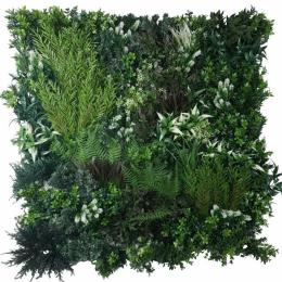 White Lush Lavender Field Vertical Garden UV Resistant 90cm x 90cm