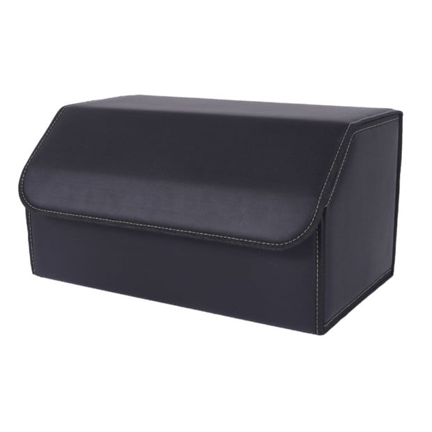 Car Boot Collapsible Foldable Trunk Portable Storage Box Black Large