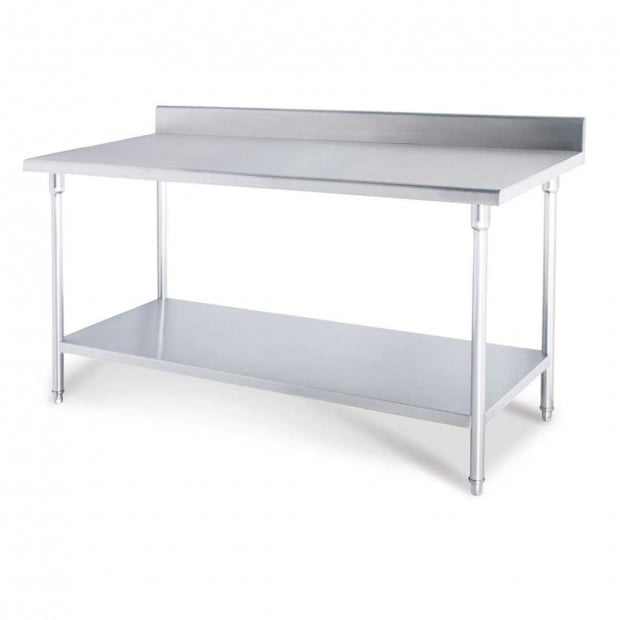 SOGA 80*70*85cm Commercial Catering Kitchen Stainless Steel Bench