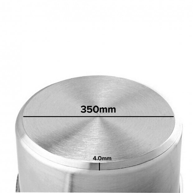 SOGA Stock Pot 33L Top Grade Thick Stainless Steel Stockpot Image 2