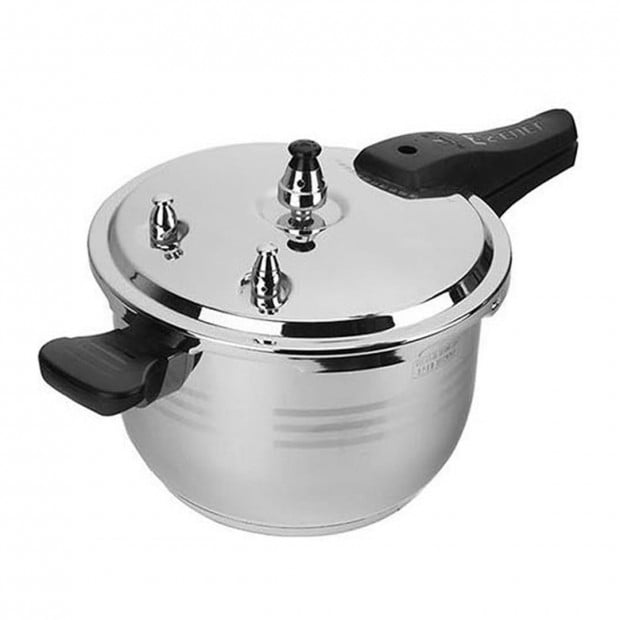8L Commercial Grade Stainless Steel Pressure Cooker With Seal Image 2