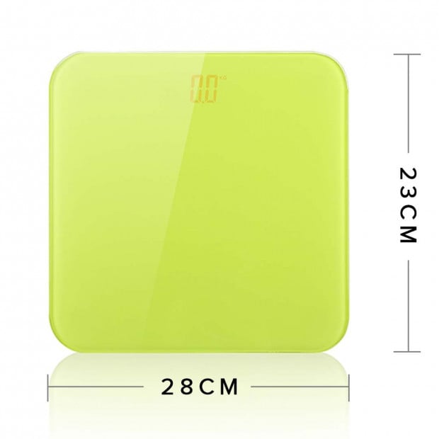 SOGA 180kg Digital Fitness Weight Body Glass LCD Electronic Scales Image 2