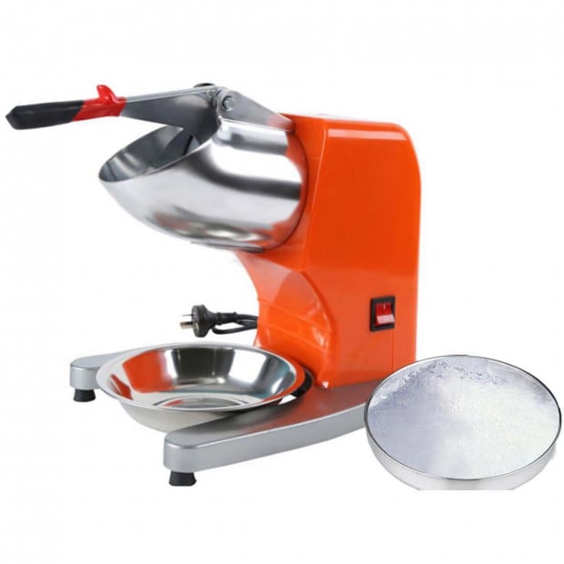 SOGA Ice Shaver Electric Stainless Steel Ice Crusher Slicer Machine Image 2
