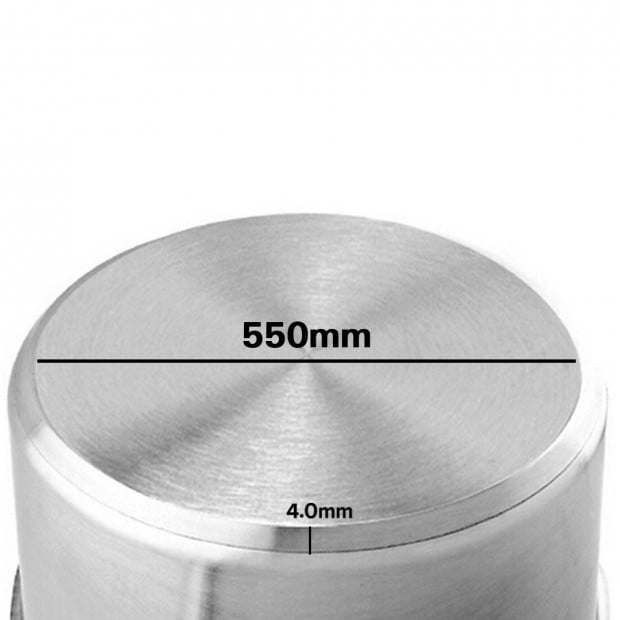 SOGA Stock Pot 83L Top Grade Thick Stainless Steel Stockpot Image 2