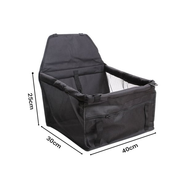 Waterproof Pet Booster Car Seat Safety Travel Portable Dog Carrier Bag Image 2