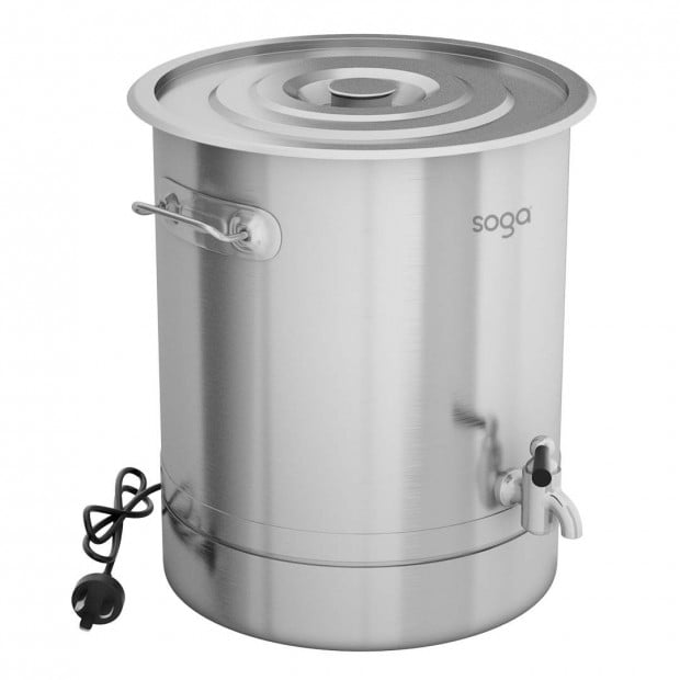 SOGA 33L Stainless Steel URN Commercial Water Boiler 2200W Image 2