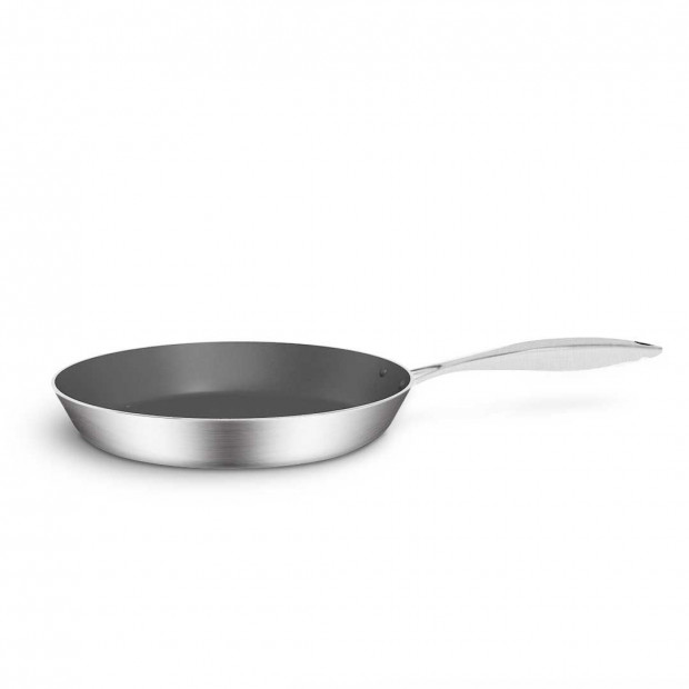 SOGA Stainless Steel Fry Pan 22cm Frying Pan Induction Non Stick Image 3
